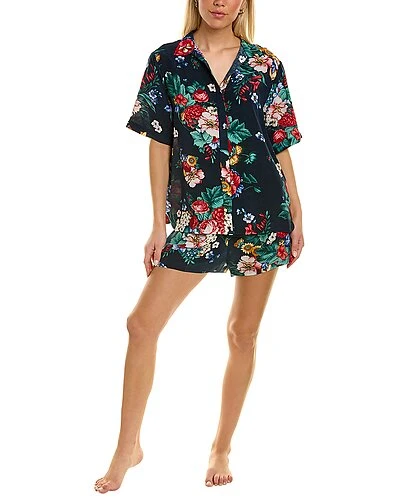 Johnny Was Carolyn Silk Short Set Women 3 Johnny Was Carolyn Silk Short Set Women