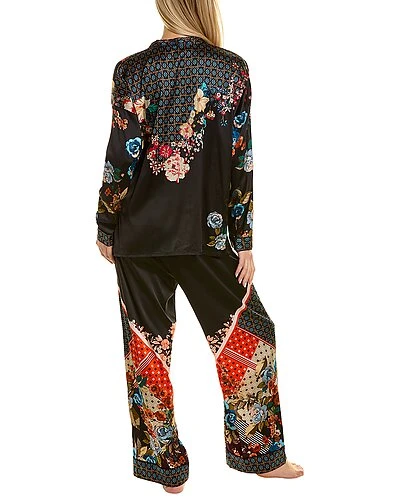 Johnny Was Orla Silk-Blend Lounge Set Women 4 Johnny Was Orla Silk-Blend Lounge Set Women - Image 2