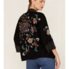Johnny Was Women's Grace Embroidered Floral Kimono 1 Johnny Was Women's Grace Embroidered Floral Kimono -Johnny Was 2000373879 001 P4