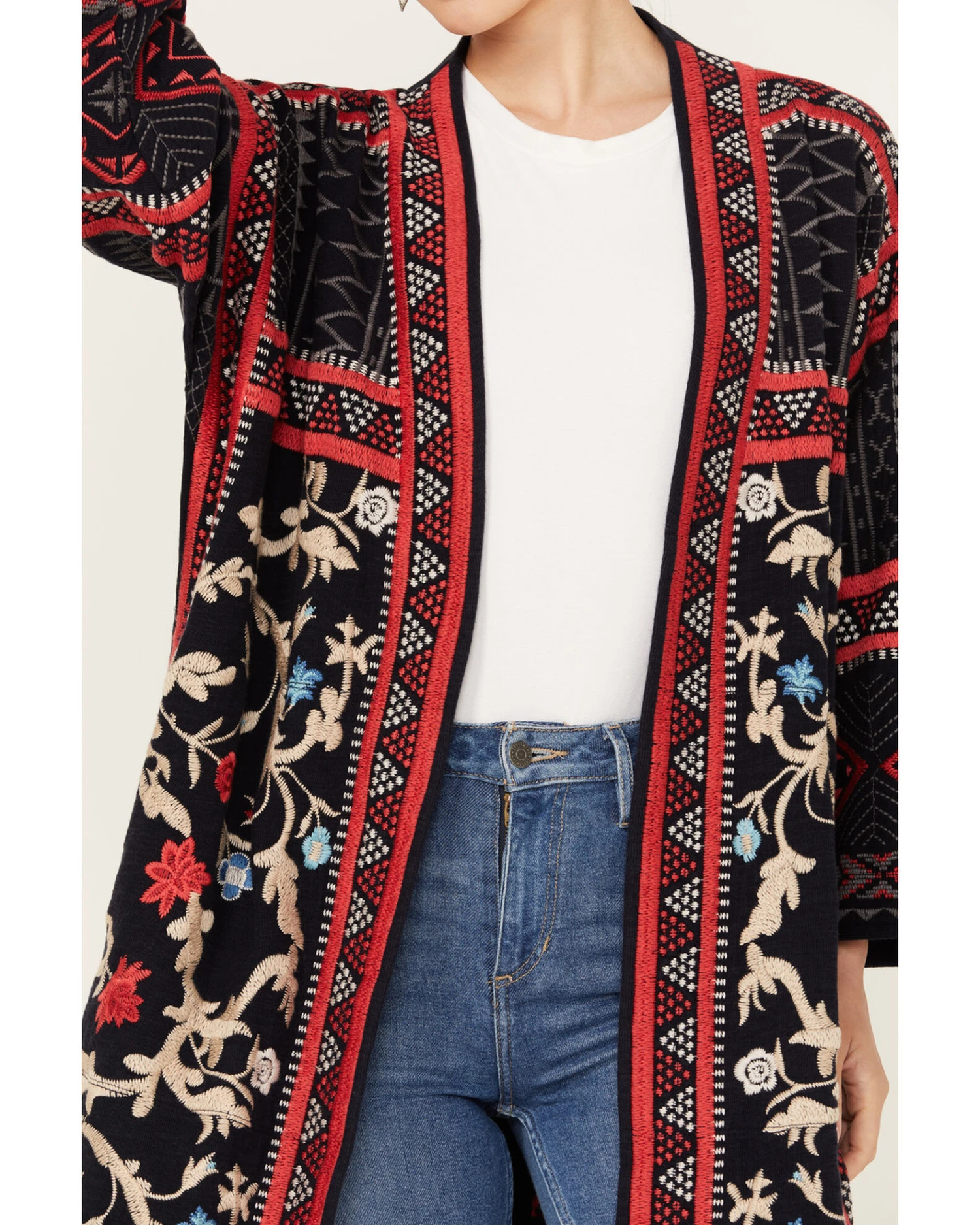 Johnny Was Women's Rahi Kimono 5 Johnny Was Women's Rahi Kimono - Image 3