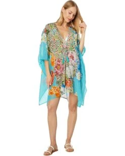 Johnny Was Floral Short Kimono