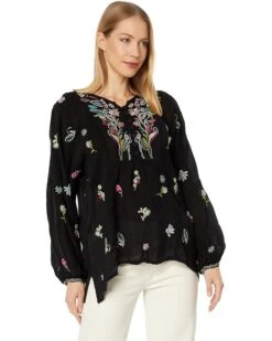 Johnny Was Tinsely Blouse