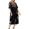 Johnny Was Tiarei Velvet Raglan Tiered Dress 1 Johnny Was Tiarei Velvet Raglan Tiered Dress -Johnny Was 71SlgUXLqL. AC SR736920