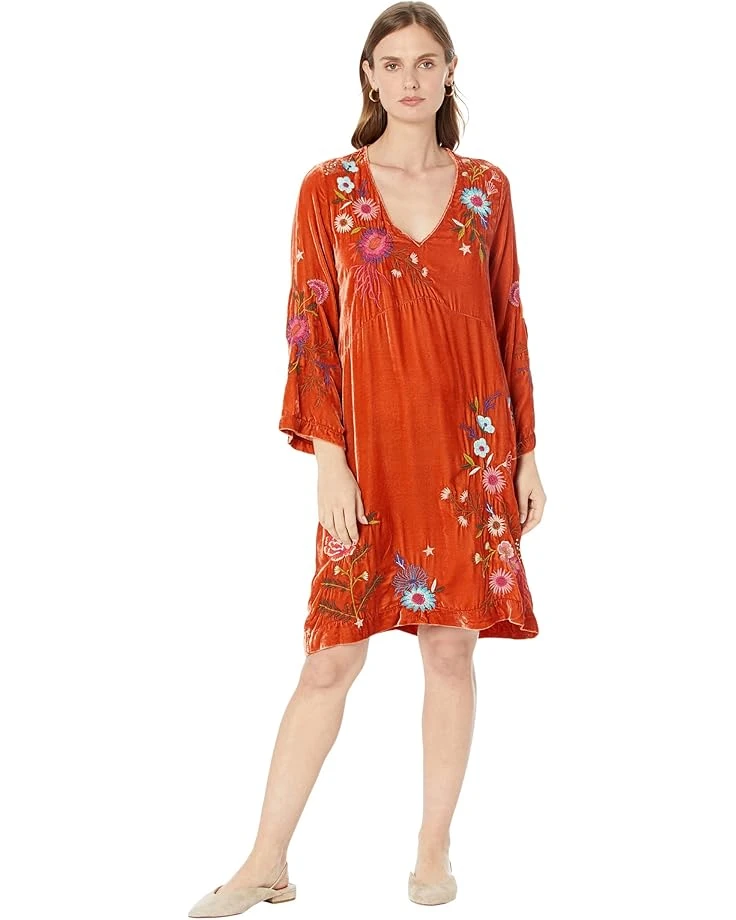 Johnny Was Ulla V-Neck Effortless Dress 3 Johnny Was Ulla V-Neck Effortless Dress