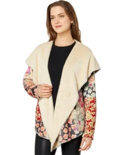 Johnny Was Block Sherpa Jacket