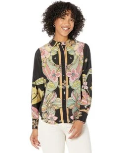 Johnny Was Luz Piped Blouse