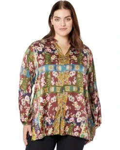 Johnny Was Plus Size Laurie Lydia Blouse