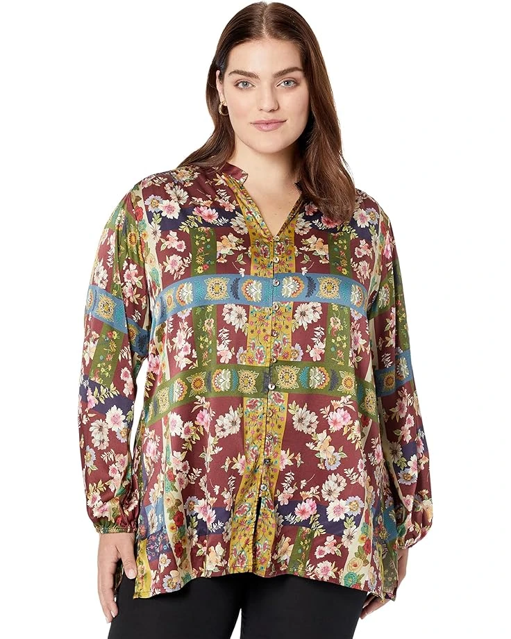 Johnny Was Plus Size Laurie Lydia Blouse 2 Johnny Was Plus Size Laurie Lydia Blouse